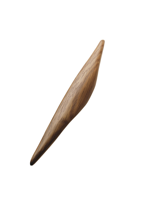 Furnipart - Manta - greb i træ lakeret valnød CC160mm L240mm B24mm H26mm